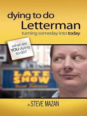 cover image of Dying to Do Letterman